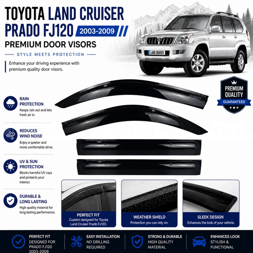 Toyota Land Cruiser Prado FJ120 TXR Air Press Without Chrome 2003–2009