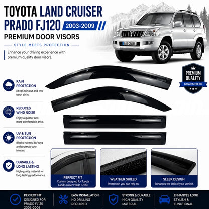 Toyota Land Cruiser Prado FJ120 TXR Air Press Without Chrome 2003–2009