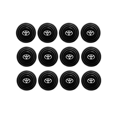 Toyota Logo Shock Absorber Rubber Multi Use Pack of 12