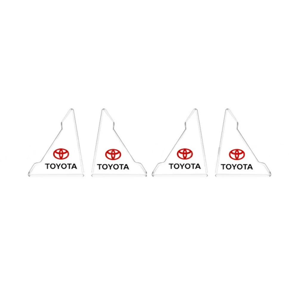 Toyota Door Corner Protector Edge Guard Transparent 4 Pcs