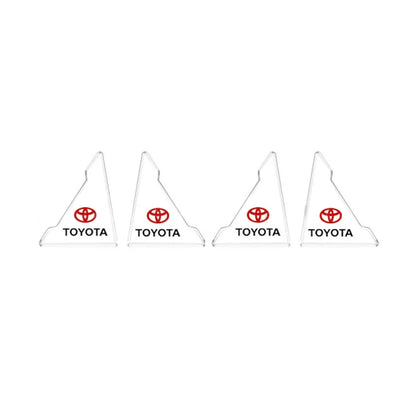 Toyota Door Corner Protector Edge Guard Transparent 4 Pcs