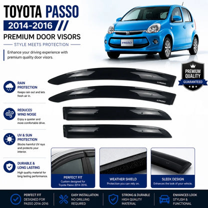 Toyota Passo TXR Air Press Without Chrome 2014–2016