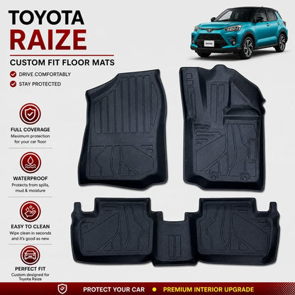 Toyota Raize TPE Floor Mats