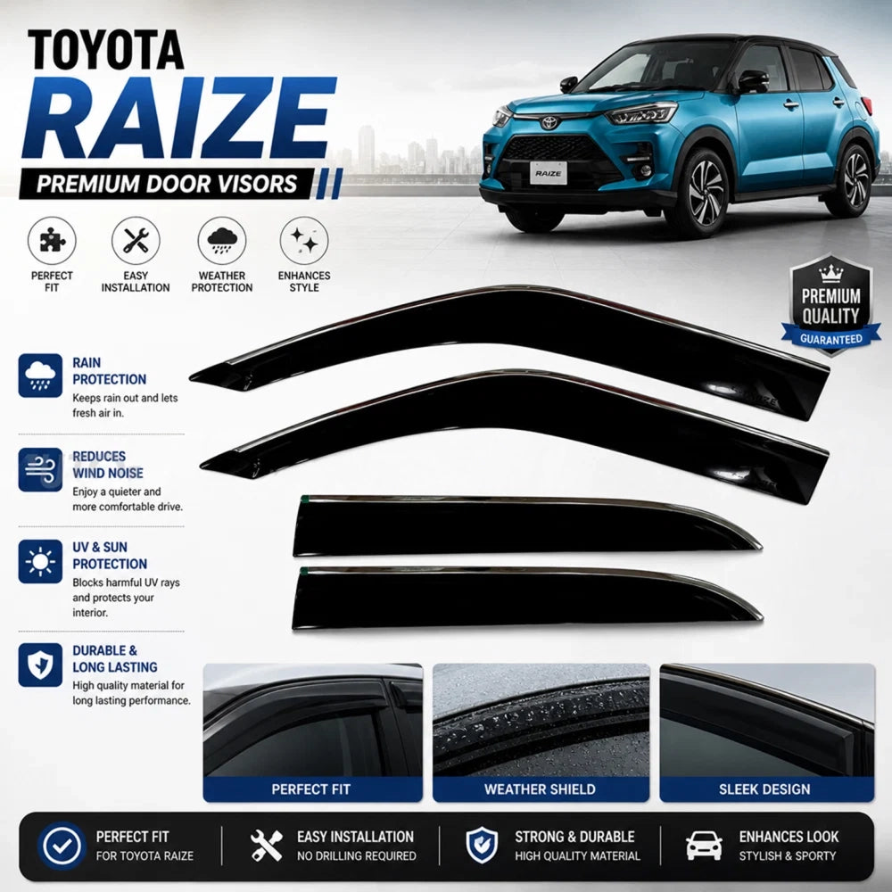 Toyota Raize TXR Air Press With Chrome Strip 2019–2026