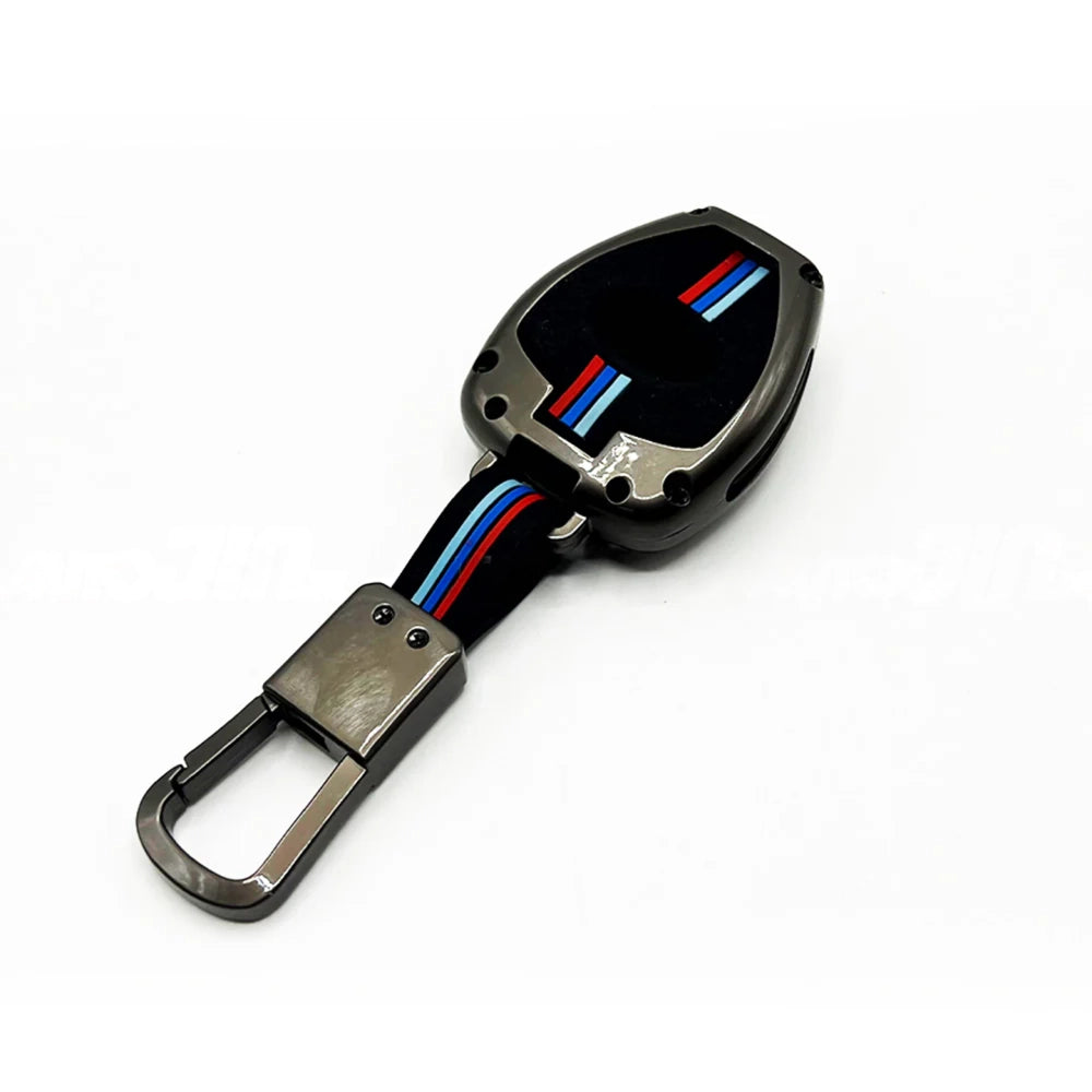 Toyota Vitz Metal Key Cover (2005-2010) – Premium Metallic Grey Case