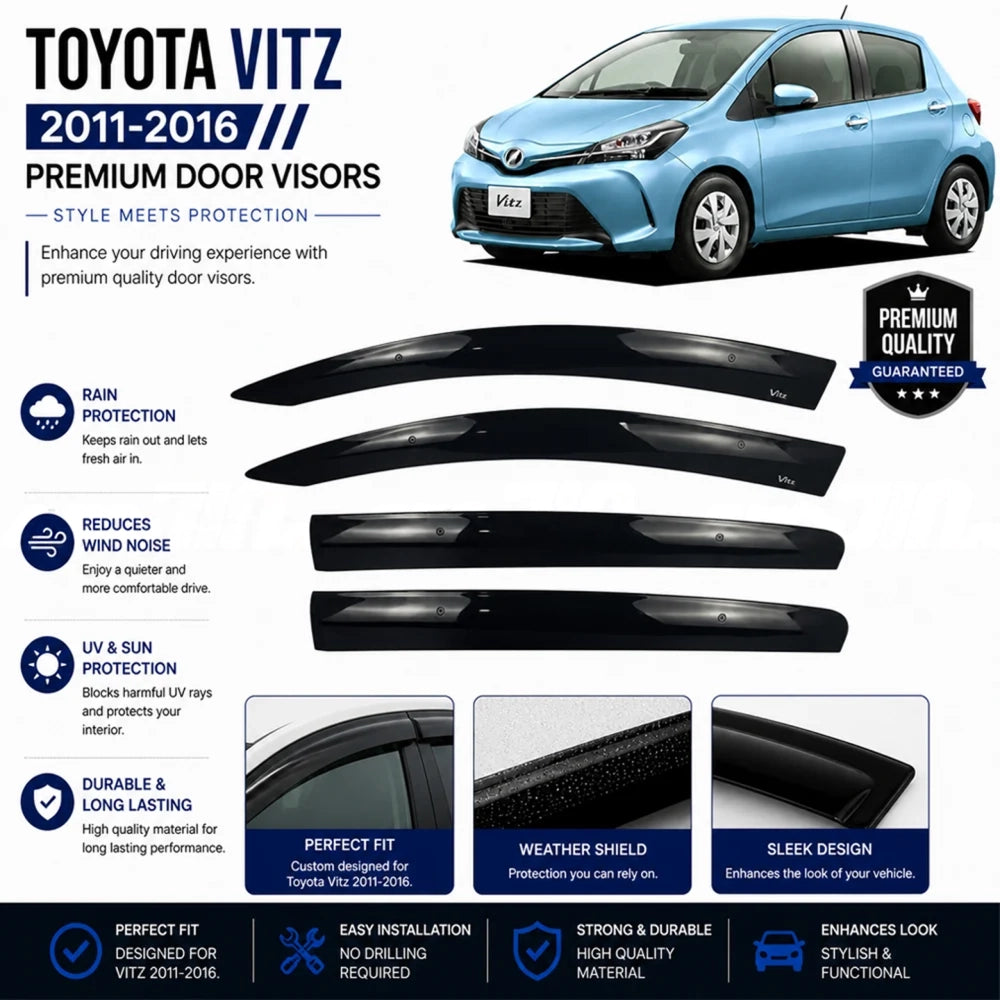 Toyota Vitz TXR Air Press Without Chrome 2012–2016