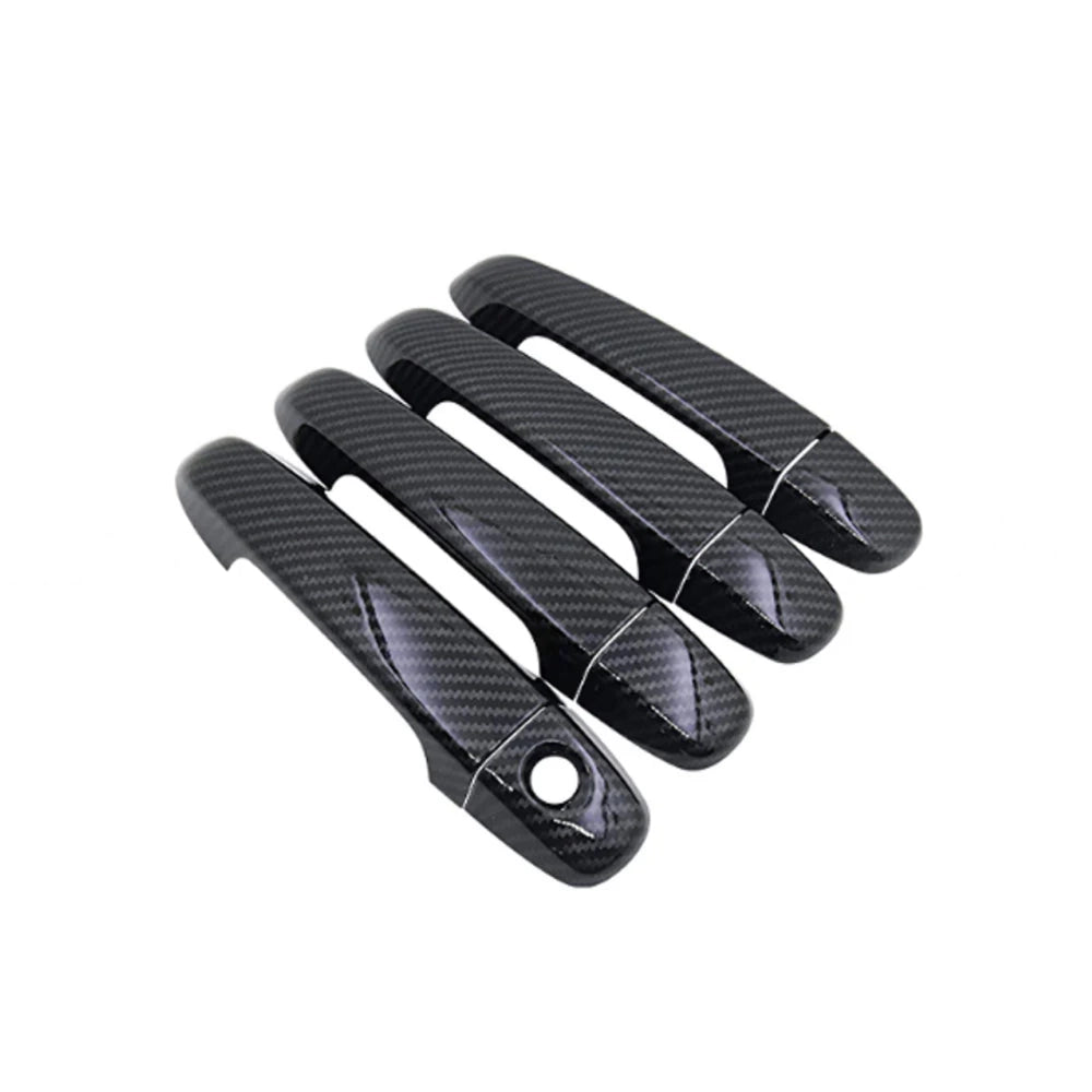 Toyota Yaris 2020-2023 Carbon Fiber Door Handle Cover Premium ABS Exterior Accessories