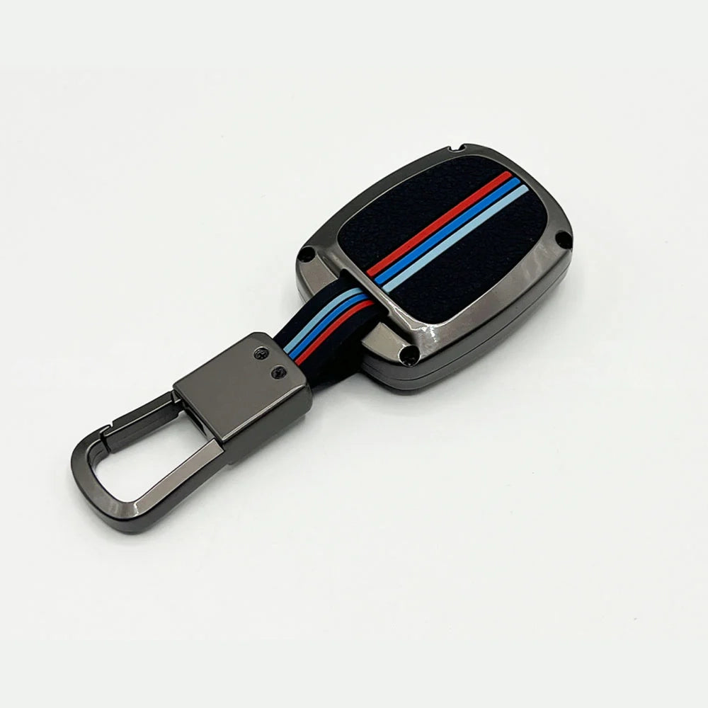 Toyota Yaris 1.3 Metal Key Cover (2020-2026) – Premium Metallic Grey Case