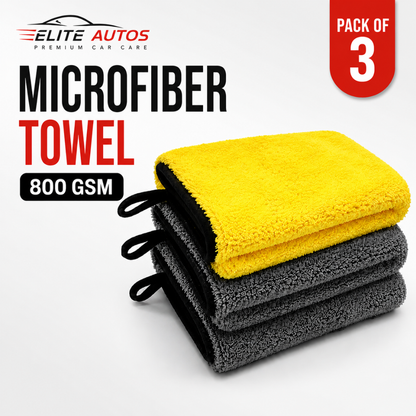 Microfiber Towel 800 GSM 40x40cm | Premium Car Detailing