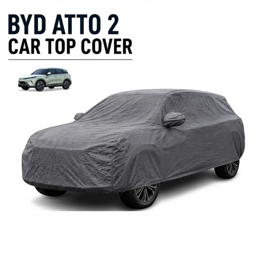 Gray non-woven car top cover for BYD Atto 2