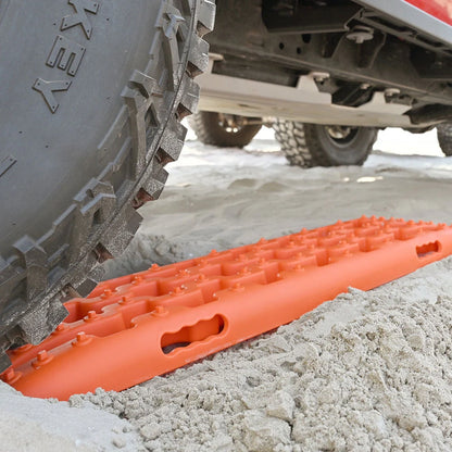 Vehicle Recovery Boards Traction Tracks Black Universal