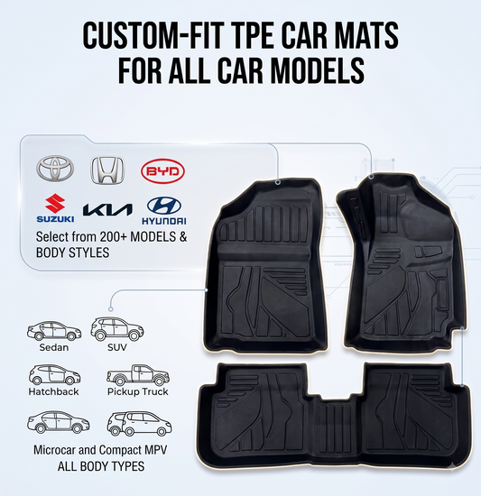 TPE Floor Mats — By Car Model