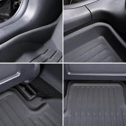 Toyota Yaris Hatchback TPE Floor Mats Premium Black