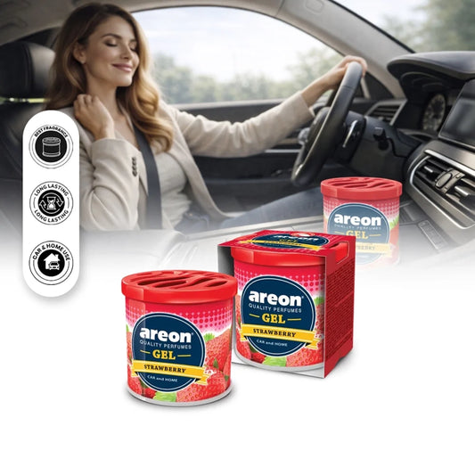 Areon Gel Air Freshener Strawberry 80g