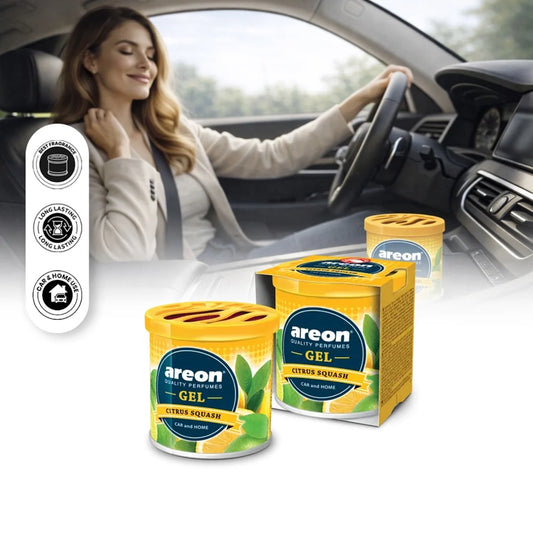 Areon Gel Air Freshener Citrus Squash 80g