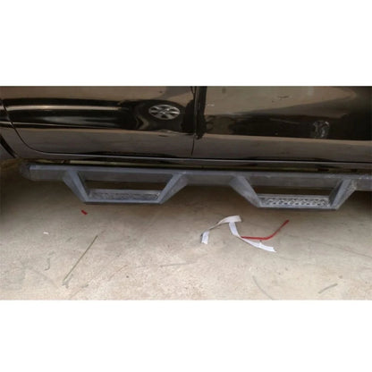 Toyota Hilux Revo Hunter Style Side Skirts 2016-2022 Heavy Duty Metal Side Step