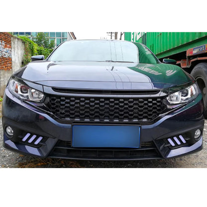 Honda Civic 2016-2021 Front Grill Glossy Black