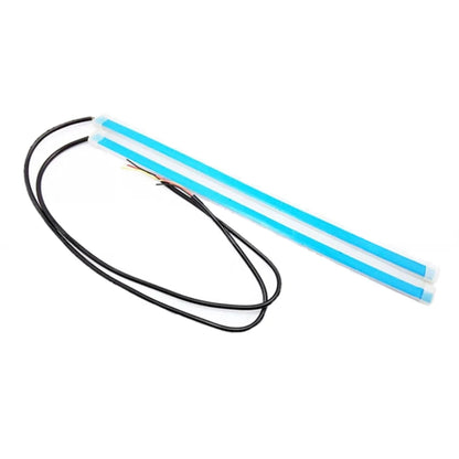 LED DRL Headlight Strips Flexible 24 Inch RGB Turn Signal Universal Fit