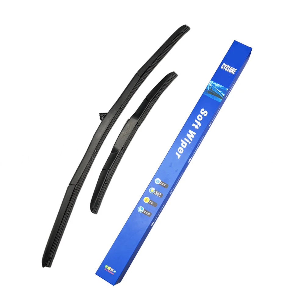 Honda City 2009-2019 Cyclone Wiper Blades Soft Rubber Pair