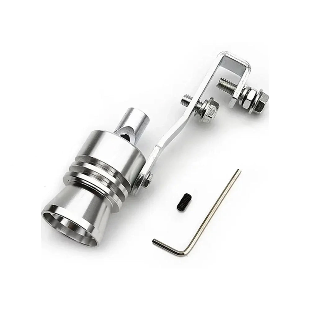 Universal Car Turbo Whistle Muffler Exhaust Pipe Size L