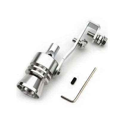 Universal Car Turbo Whistle Muffler Exhaust Pipe Size L