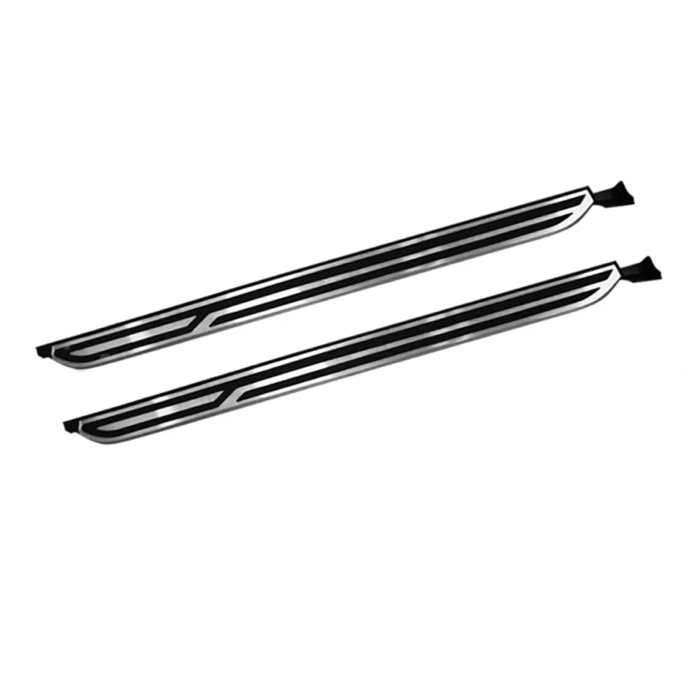 Toyota Corolla Cross Premium Side Steps Running Boards Chrome & Black